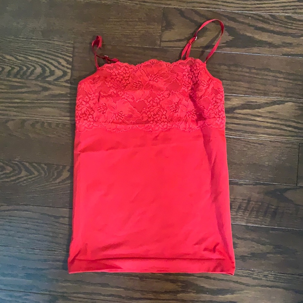 Banana republic cami with lace sz S